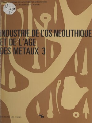 cover image of Industrie de l'os néolithique et de l'âge des métaux (3)